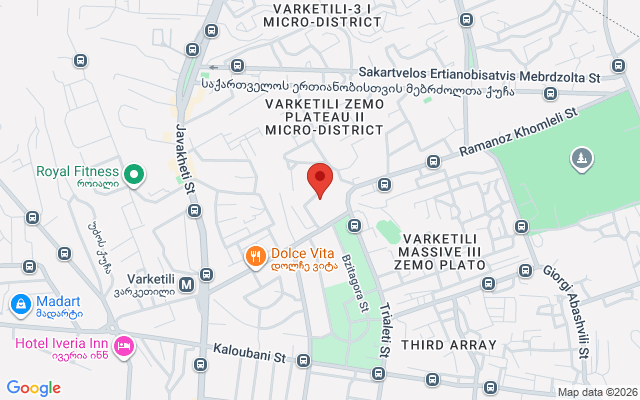 Карта расположения