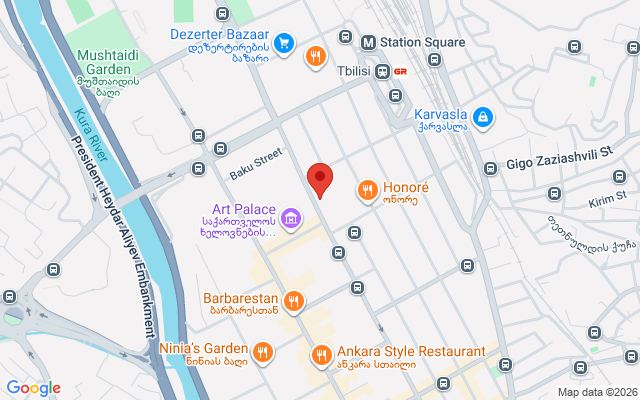 Карта расположения