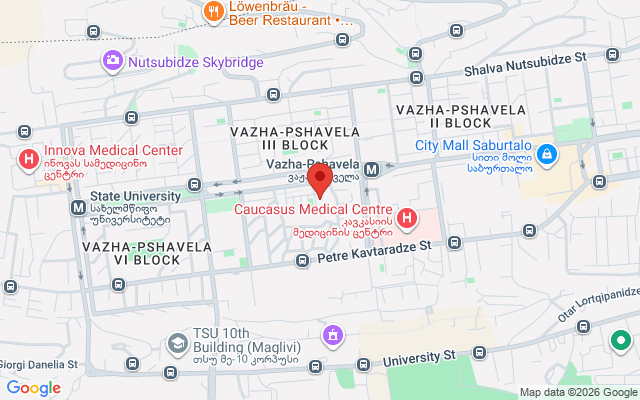 Карта расположения