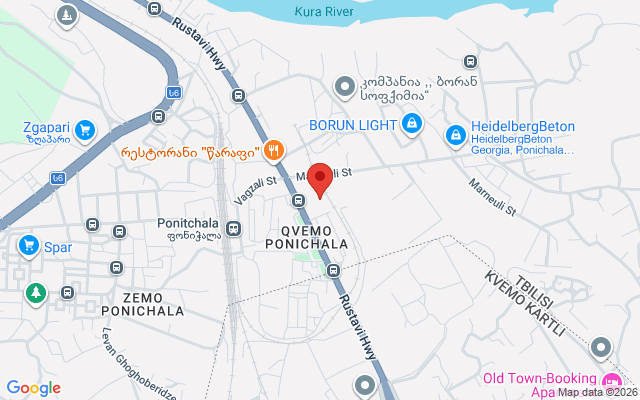 Карта расположения