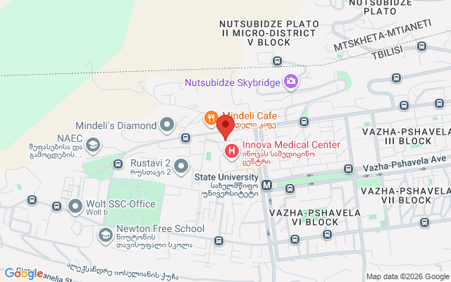 Карта расположения