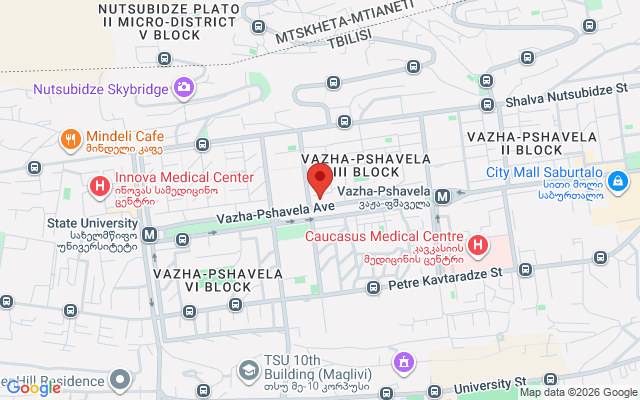 Карта расположения