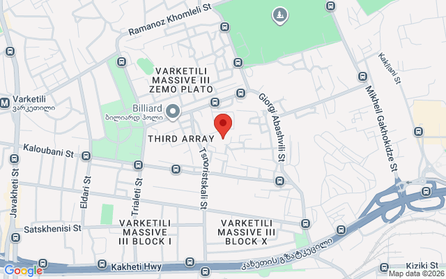Карта расположения