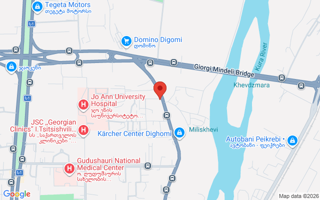 Карта расположения