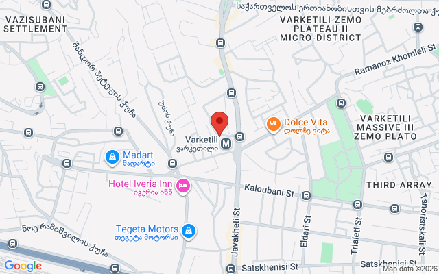 Карта расположения