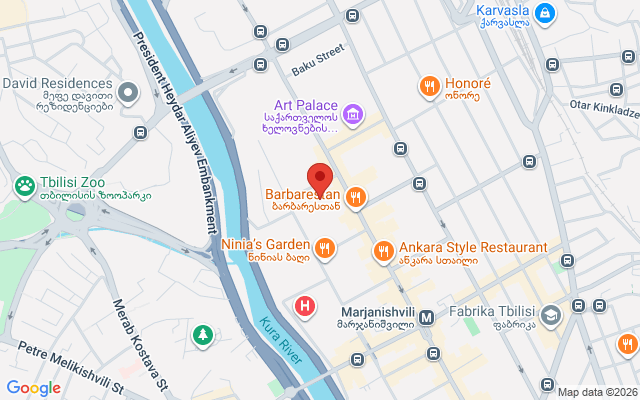 Карта расположения