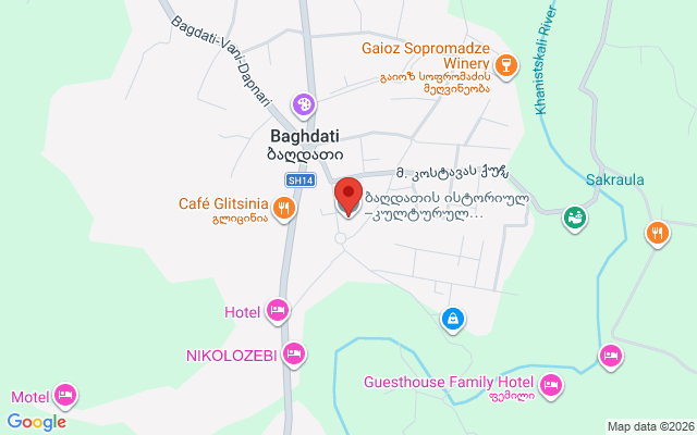 Карта расположения
