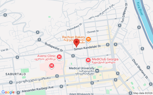 Карта расположения