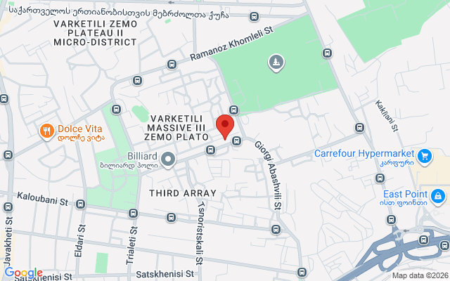 Карта расположения