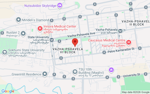 Карта расположения