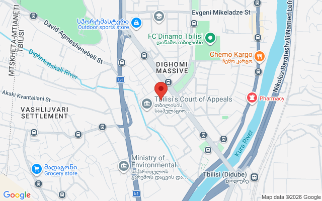 Карта расположения