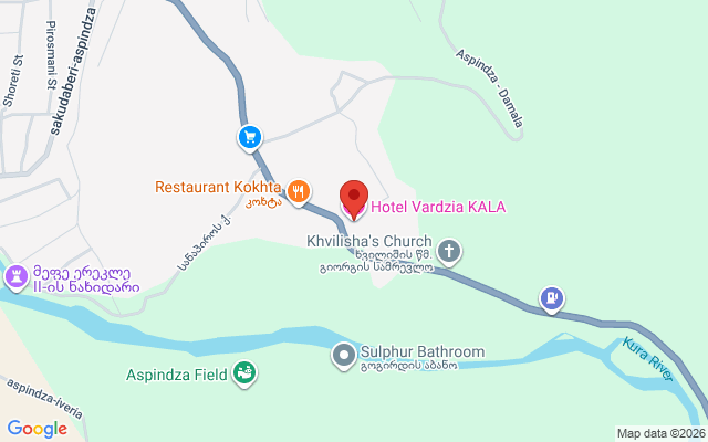 Карта расположения