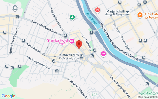 Карта расположения