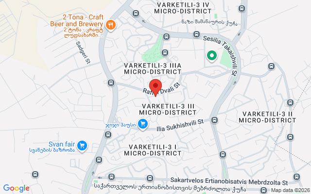 Карта расположения
