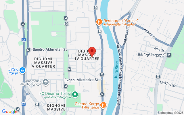 Карта расположения