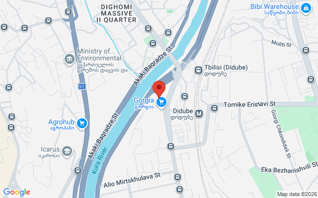 Карта расположения