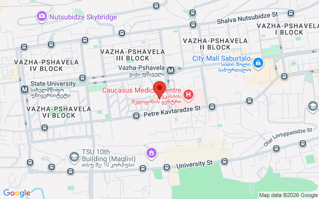 Карта расположения