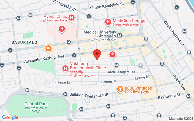 Карта расположения