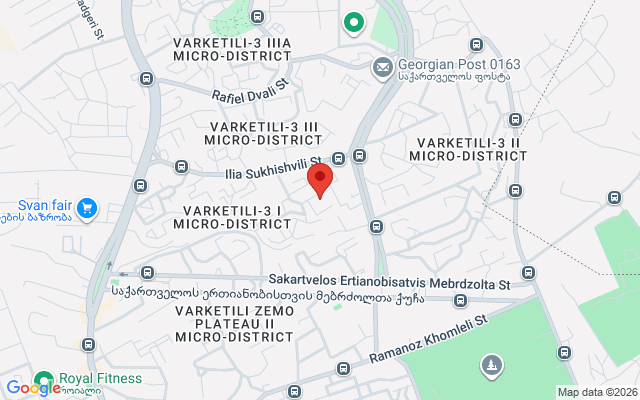 Карта расположения