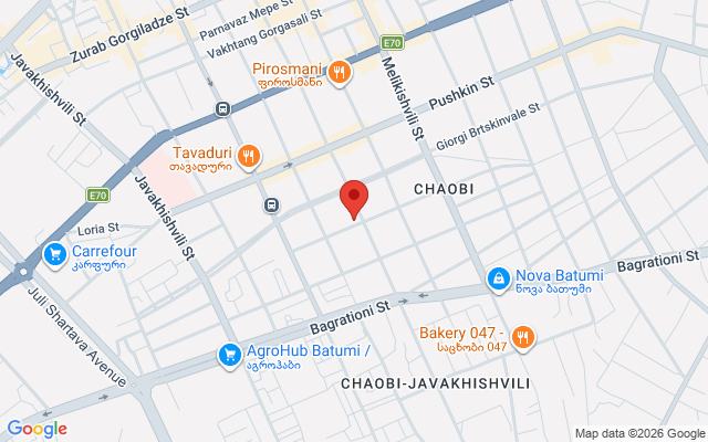 Карта расположения