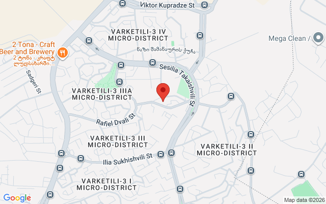 Карта расположения
