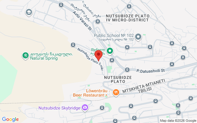 Карта расположения
