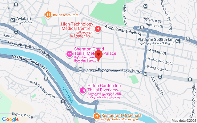Карта расположения