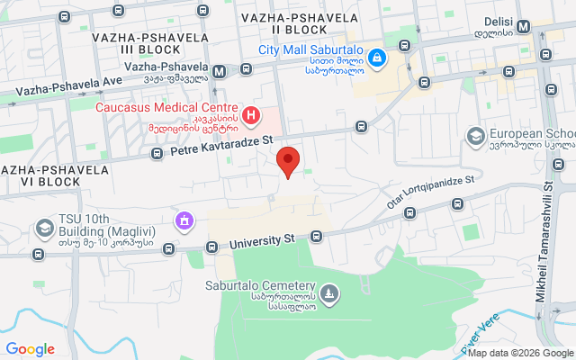 Карта расположения
