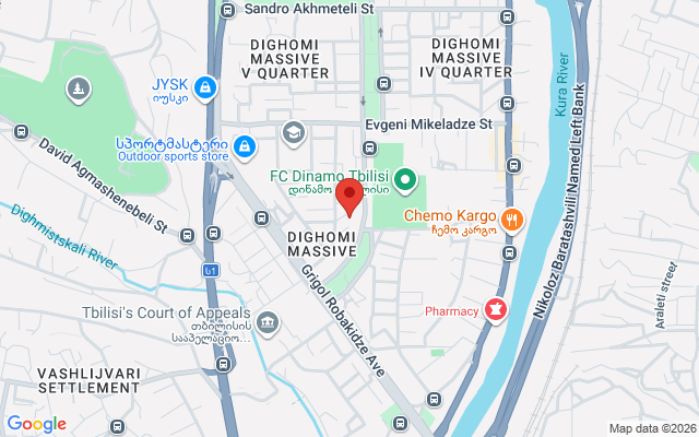 Карта расположения
