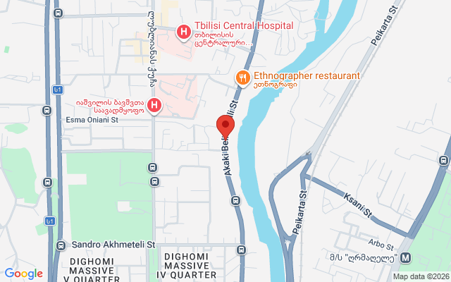 Карта расположения