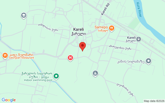 Карта расположения