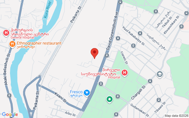 Карта расположения