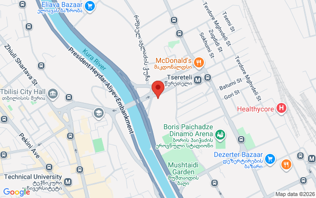 Карта расположения