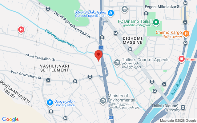 Карта расположения
