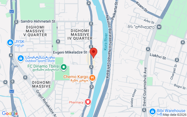 Карта расположения