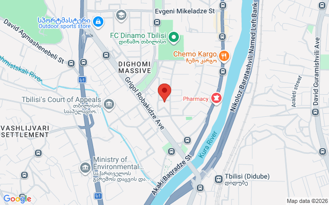Карта расположения