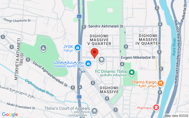 Карта расположения