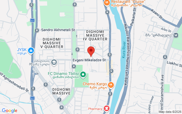Карта расположения
