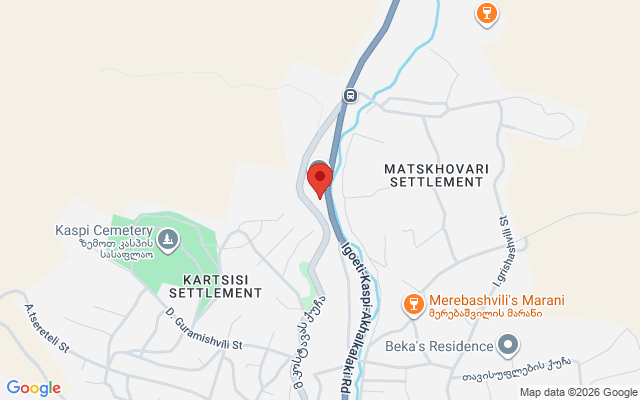 Карта расположения