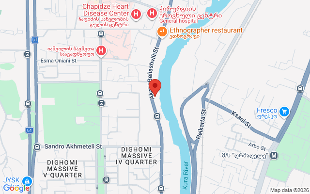 Карта расположения