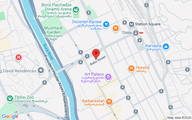 Карта расположения