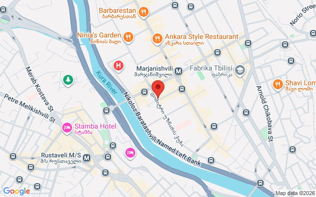 Карта расположения