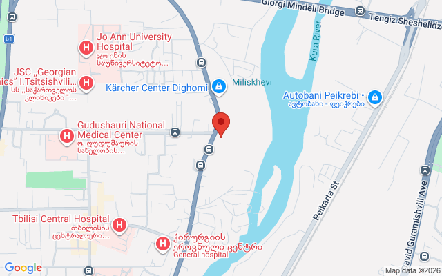 Карта расположения
