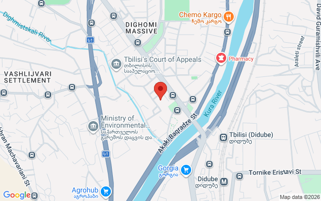 Карта расположения