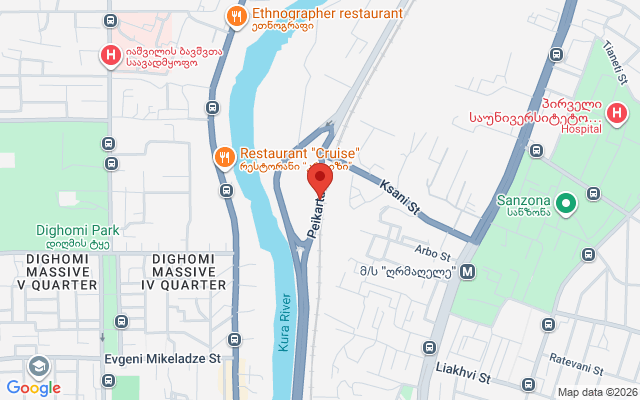 Карта расположения