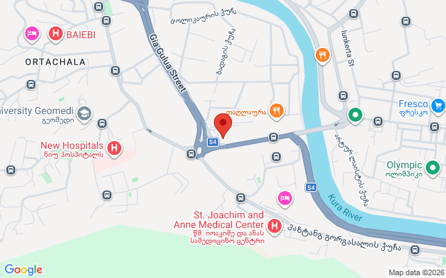 Карта расположения