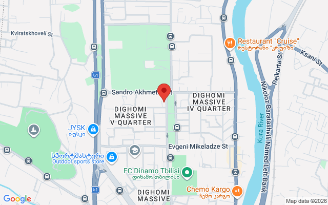 Карта расположения