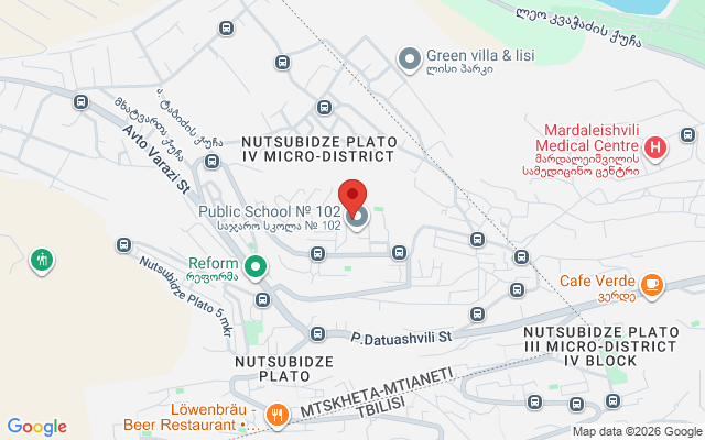 Карта расположения