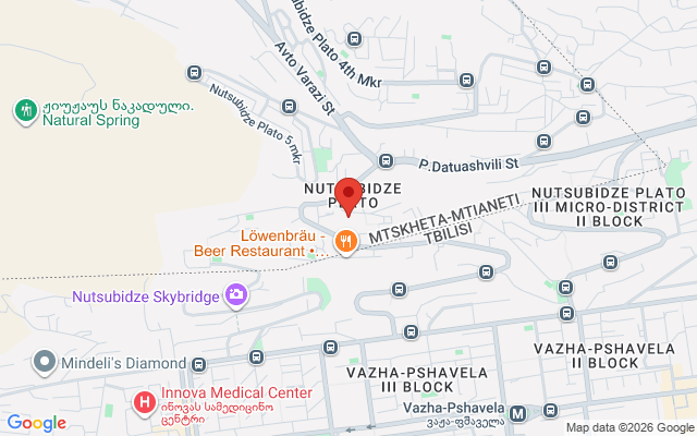 Карта расположения