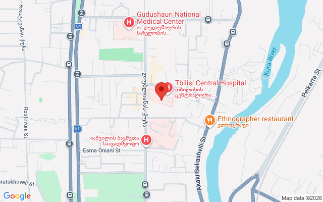 Карта расположения
